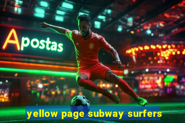 yellow page subway surfers