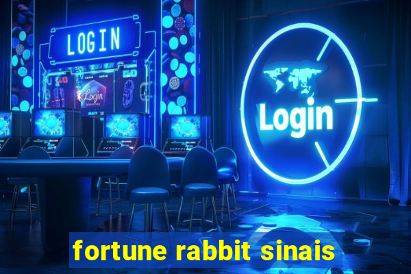 fortune rabbit sinais