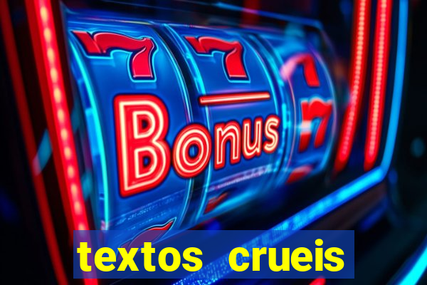 textos crueis demais pdf