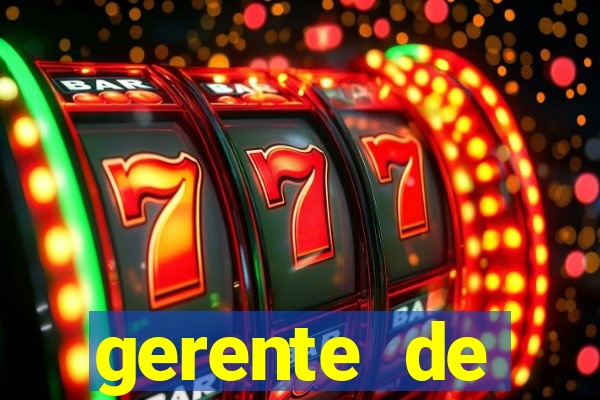 gerente de plataforma slots