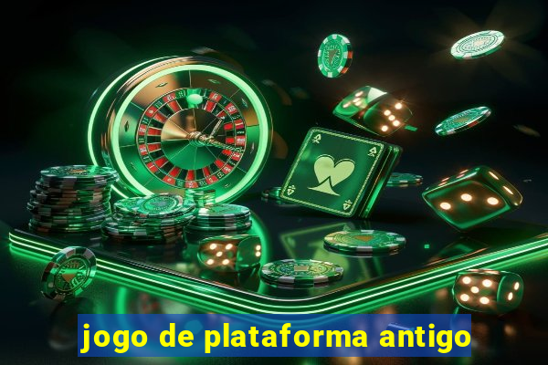 jogo de plataforma antigo