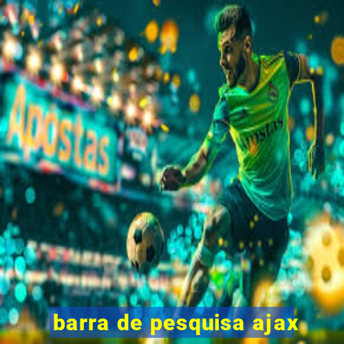 barra de pesquisa ajax