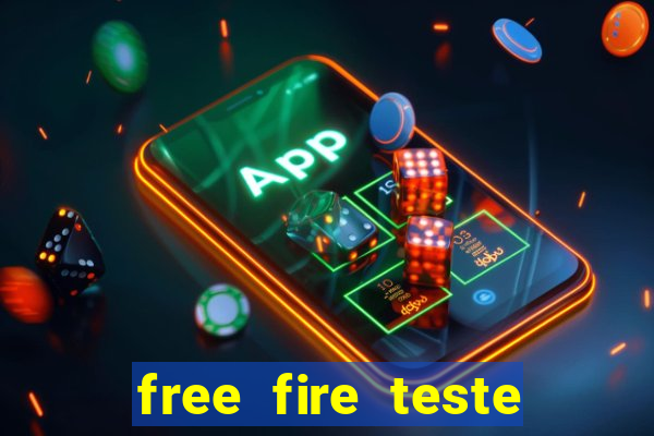 free fire teste grátis jogar agora