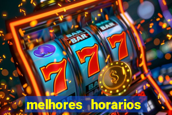 melhores horarios pagantes fortune tiger