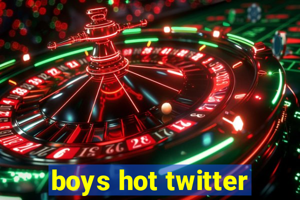 boys hot twitter