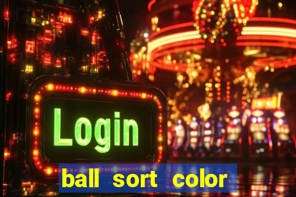 ball sort color water puzzle